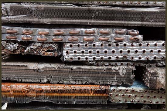 Aluminum and copper radiators